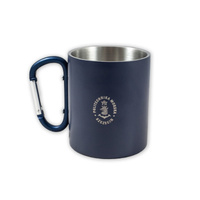 Kubek metalowy z karabińczykiem PM