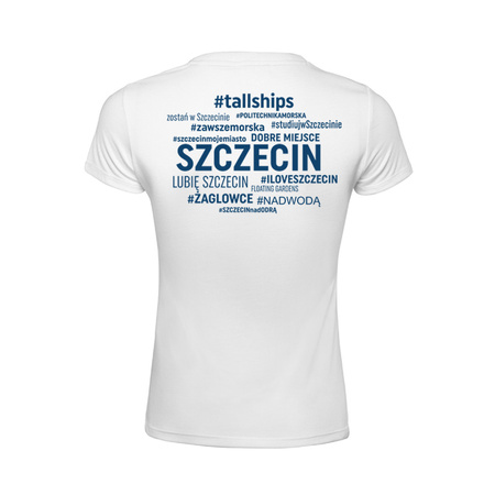 T-Shirt damski z panoramą Wałów Chrobrego