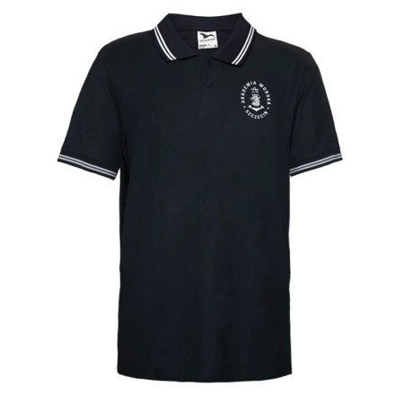 Koszulka polo męska z logo Akademii Morskiej w Szczecinie