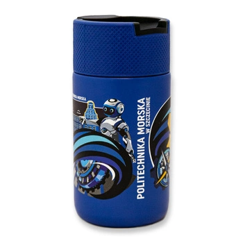 Kubek termiczny Kapitanowie z logo Politechniki Morskiej w Szczecinie