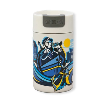 Kubek termiczny Kambukka z motywami Politechniki Morskiej w Szczecinie