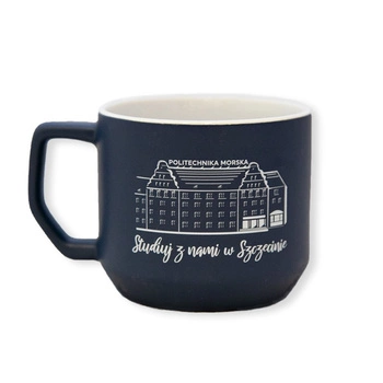 Kubek z wizerunkiem Politechniki Morskiej w Szczecinie