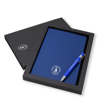 Zestaw notes i długopis z logo Politechniki Morskiej w Szczecinie