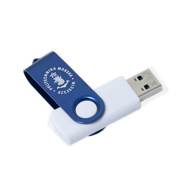 Pendrive z logo Politechniki Morskiej w Szczecinie